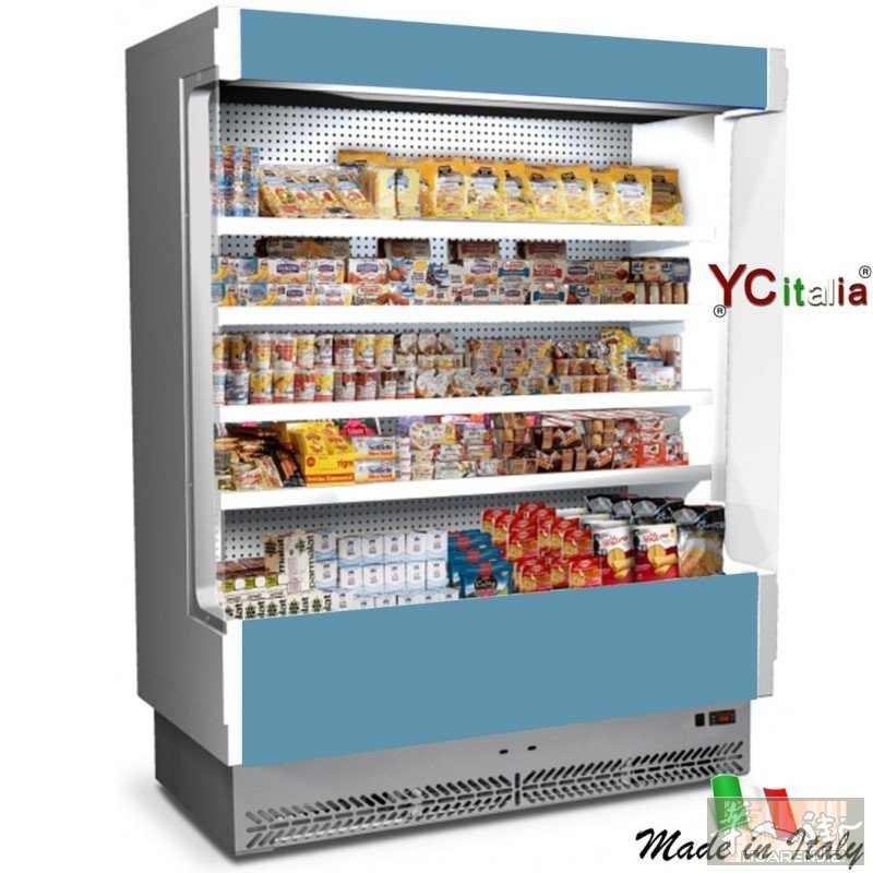 冷藏壁挂式展示柜，尺寸为宽2080厘米 x 深764厘米 x 高2040厘米，适用于腌制肉类和乳制品 - 意大利境内免运费