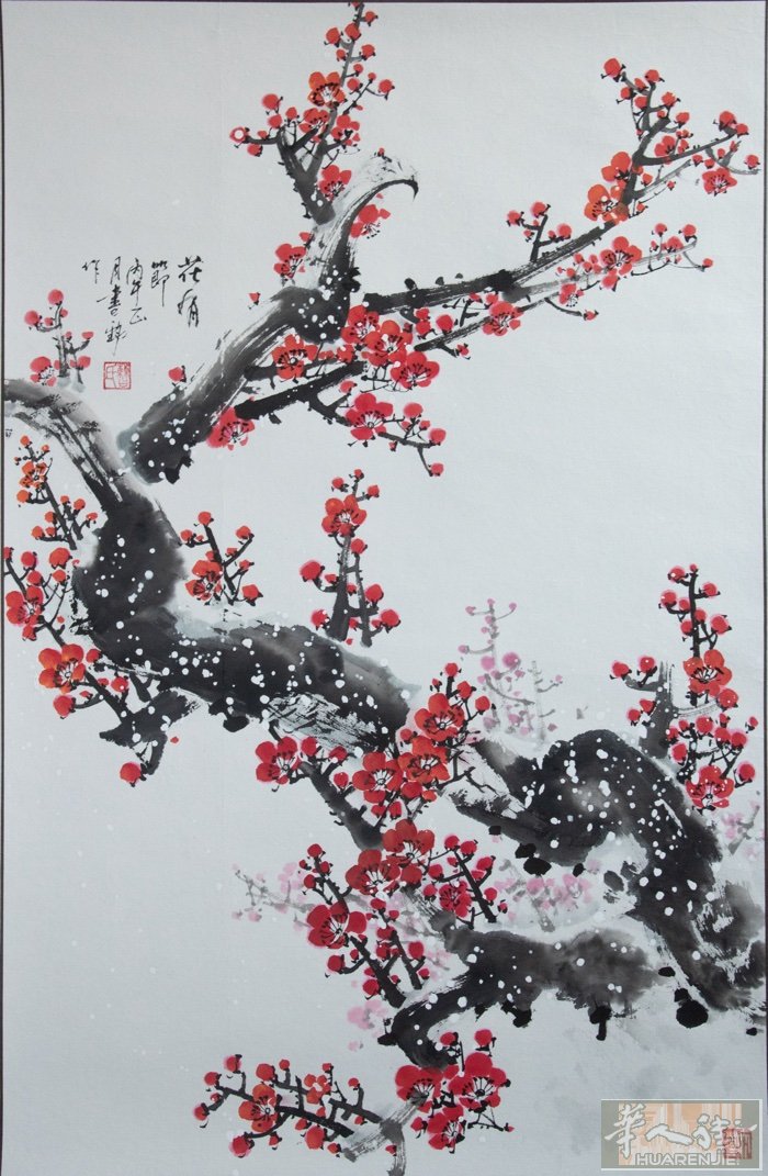 著名画家创作的中国画，悬挂款！可定制！现有5幅可出售。vx： f74567
