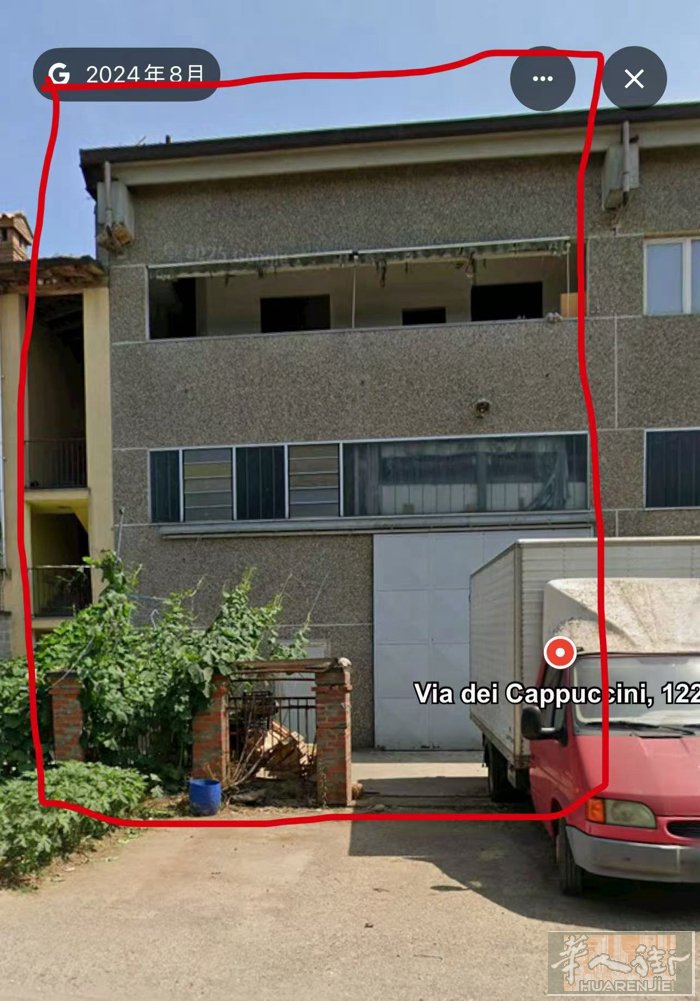 房屋出售bergamo 小地方 romano di lombardia 楼上住家