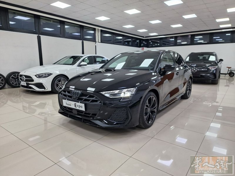 全新奥迪🚗A3 Sportback 意大利世博汽车  汽油 150CV🔥 黑