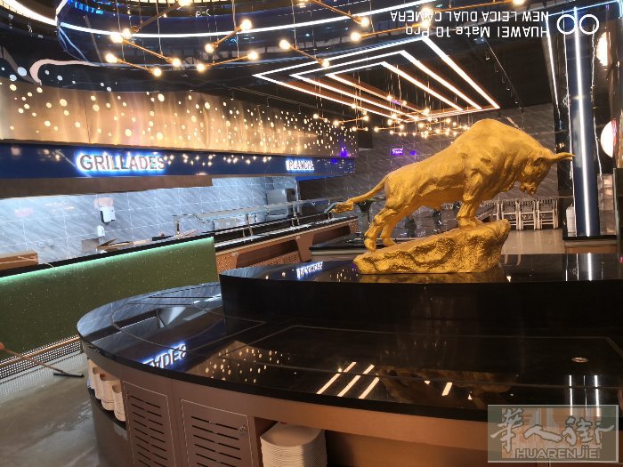 离巴黎400公里中餐自助餐300位置，年报185,开门到现在没做过任何形式的广告