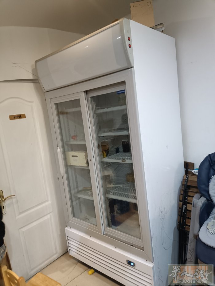 餐馆外卖店杂货店适用饮料冷柜，200×206×66 让380欧