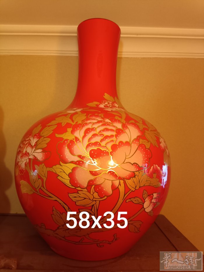景德镇大花瓶低价让60欧58×35