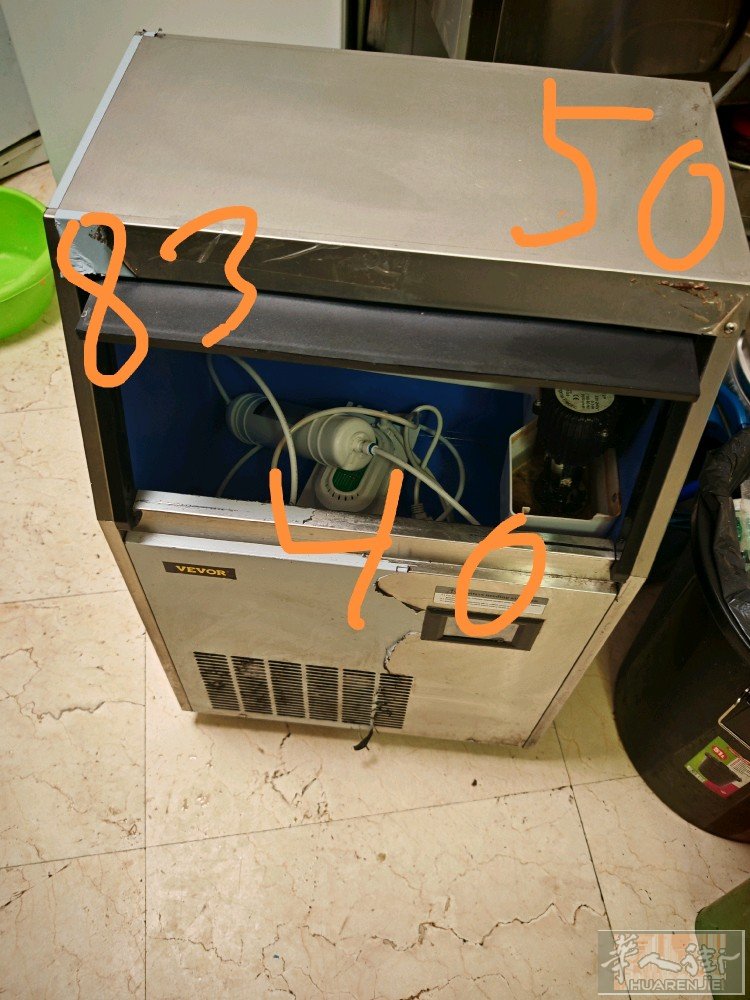 风冷制冰机 83高*50宽*40深