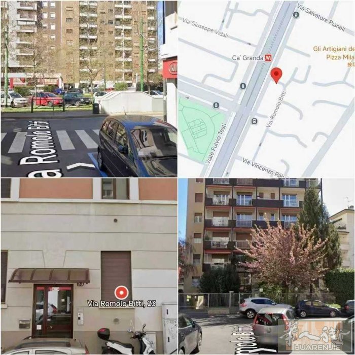 🇮🇹15欧大单人房间大床大窗户近M5C'agranda地铁口，要居留！微信M