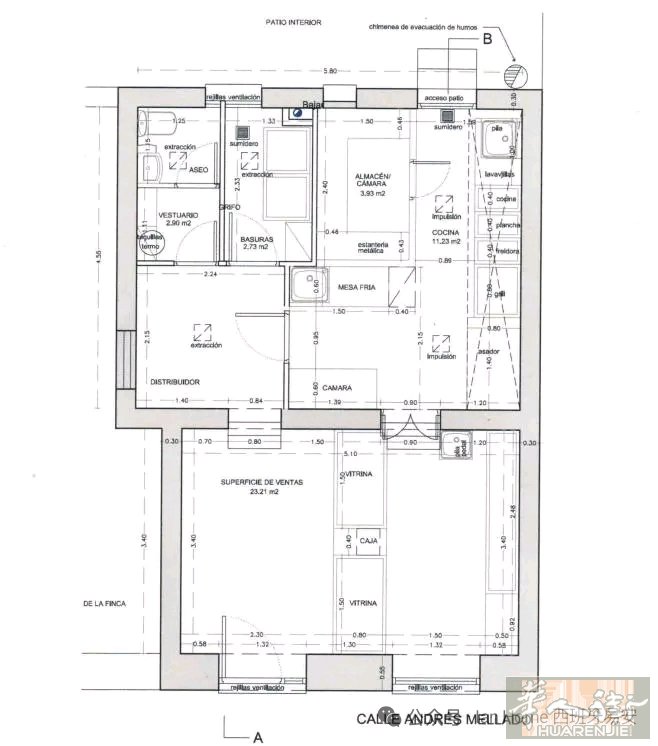 经营二十多年的熟食店，因老板退休，现9万欧元转让，包括全部设备。老板为西班牙人，