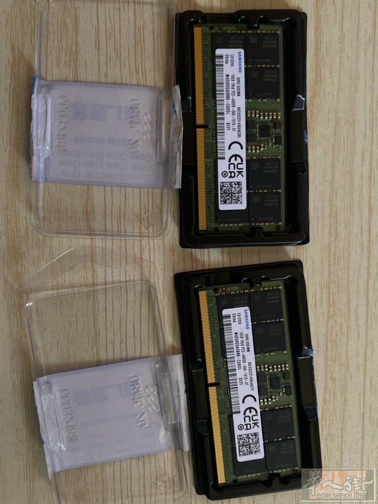自用笔记本电脑坏了，出售其配件，限罗马，面交。内存条 2X16GB  4800H