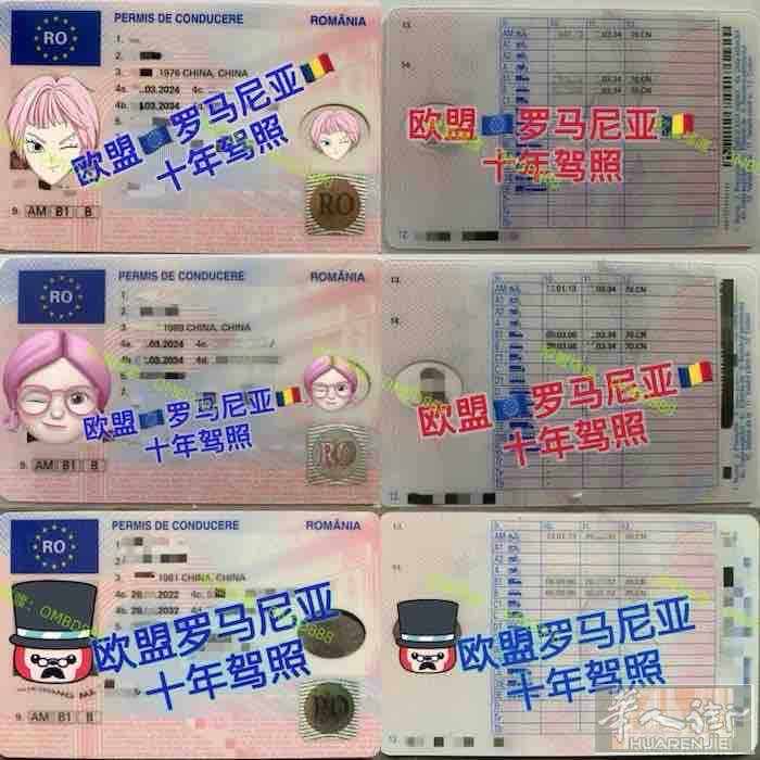 需要办理罗马尼亚驾照的请联系微信ywjyujian