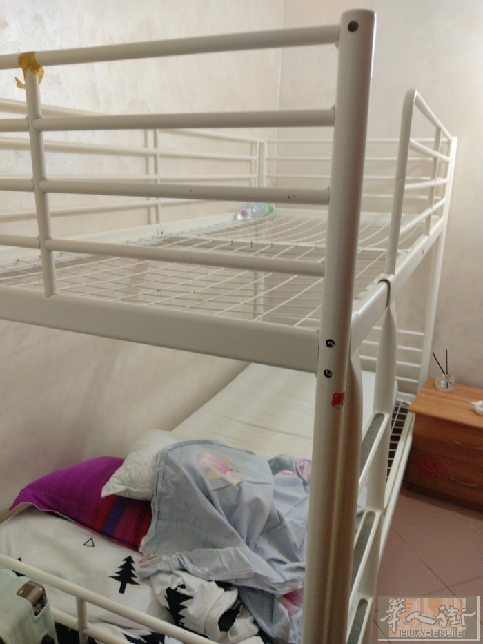 单人双层床半新便宜出售