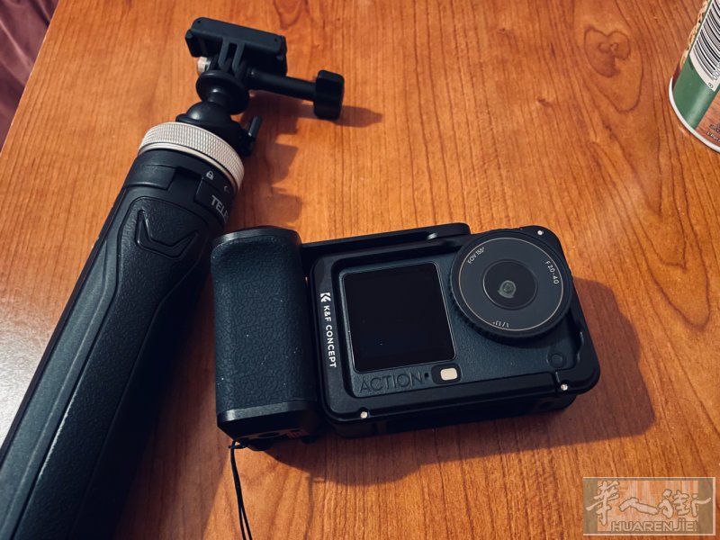 出大疆 DJI atione6 国内人肉来的 带街拍套装兔笼手柄自拍杆 已贴膜