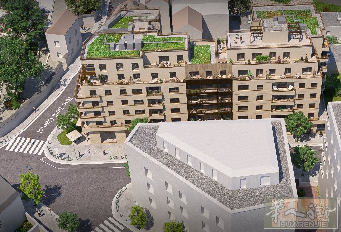 巴黎93区Bagnolet新房地铁11号线步行14分钟