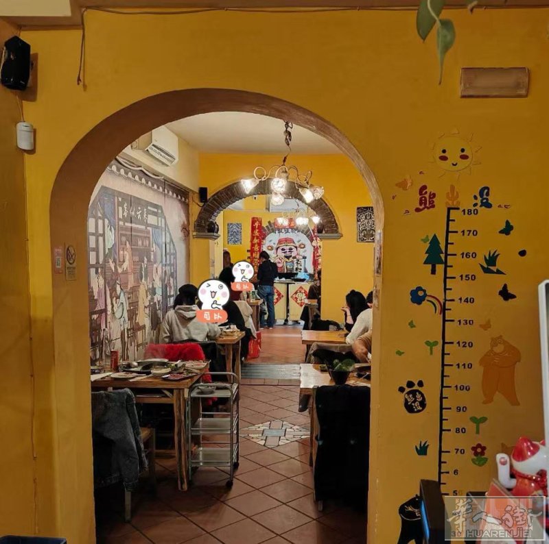 佛罗伦萨市中心餐厅转让｜San Lorenzo & 中央大市场黄金旺铺】 位于佛