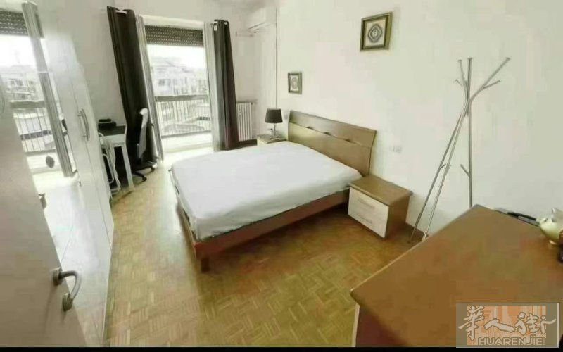 微信milanzufang001 米兰华人街附近好房出租 两室一厅一厨一卫地址：