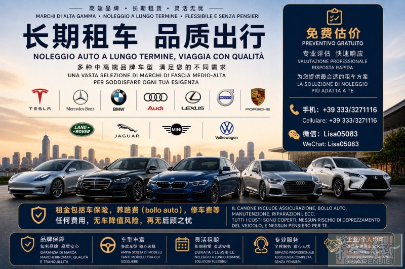 买车（及大型器械）不如长期租新车！无需首付！不能实名买车者的福音，全意均可！