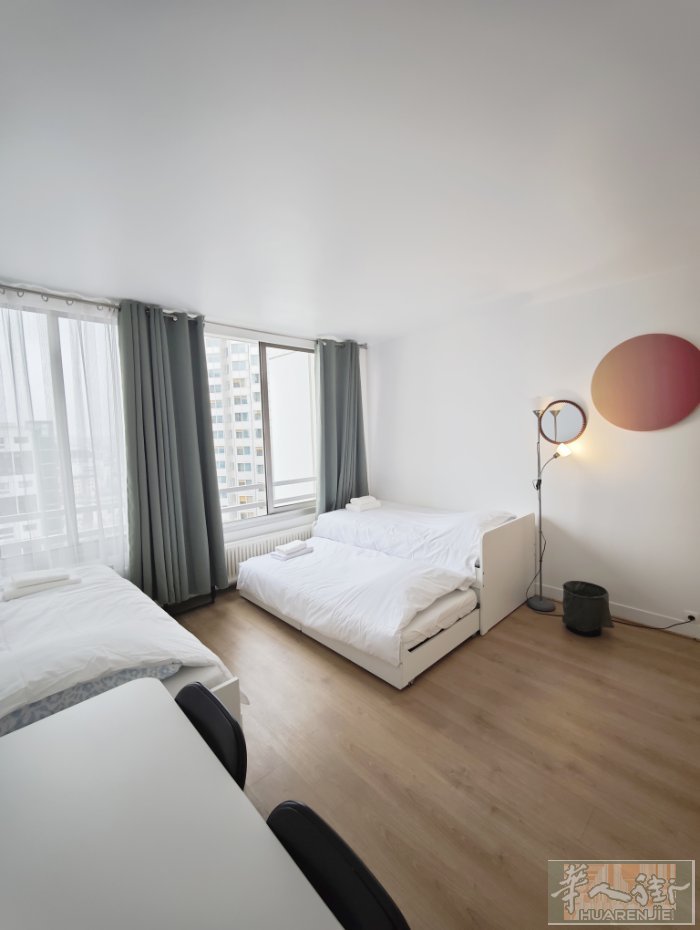 巴黎15区｜高层全景Studio