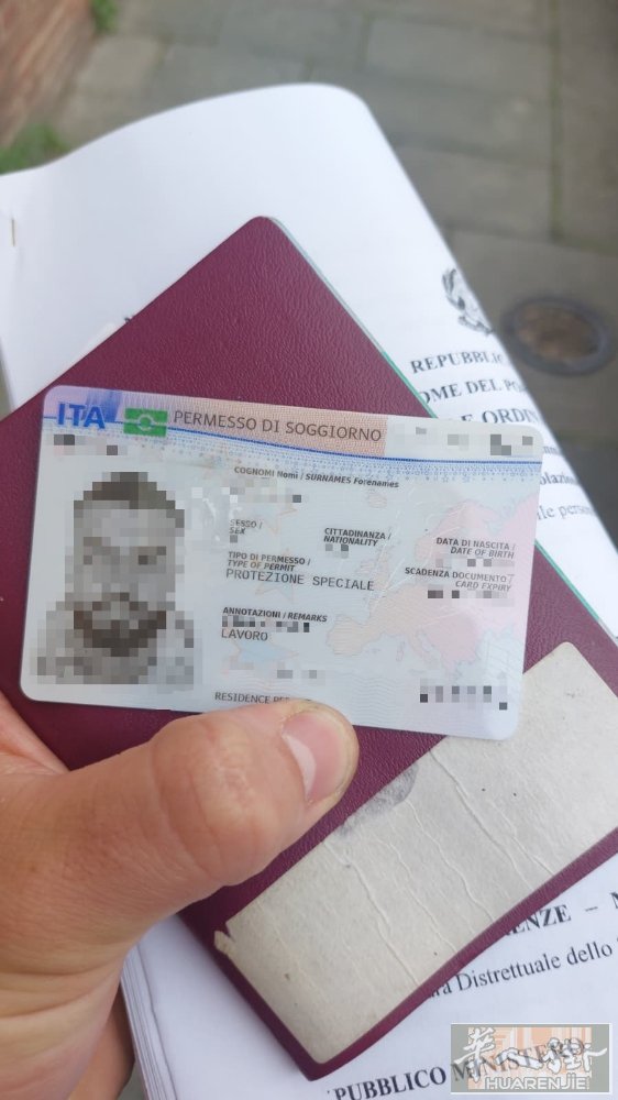 🇮🇹保护居留转工作居留  🎉今天又一位客人成功拿到 “保护居留转工作居留”