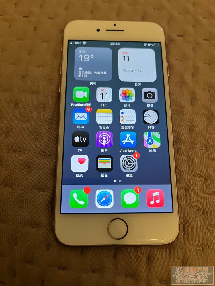 iPhone 8 64G 70欧 外观8成新 电话3508201076