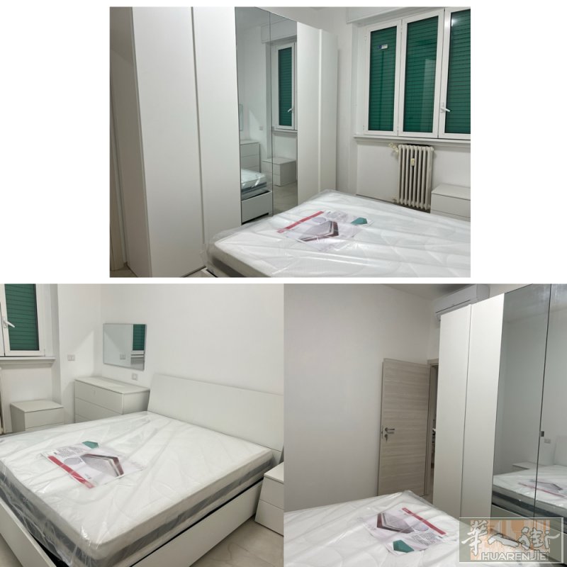 全新装修三室一厅 米兰大医院附近Niguarda区 全新床垫，全新家具，立马