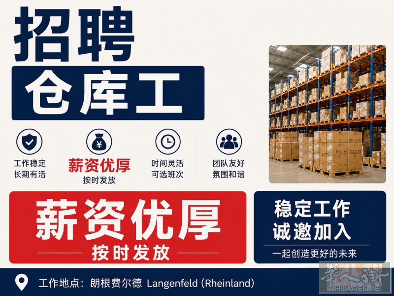杜塞周边，朗根费尔德 Langenfeld (Rheinland) 海外仓诚招仓