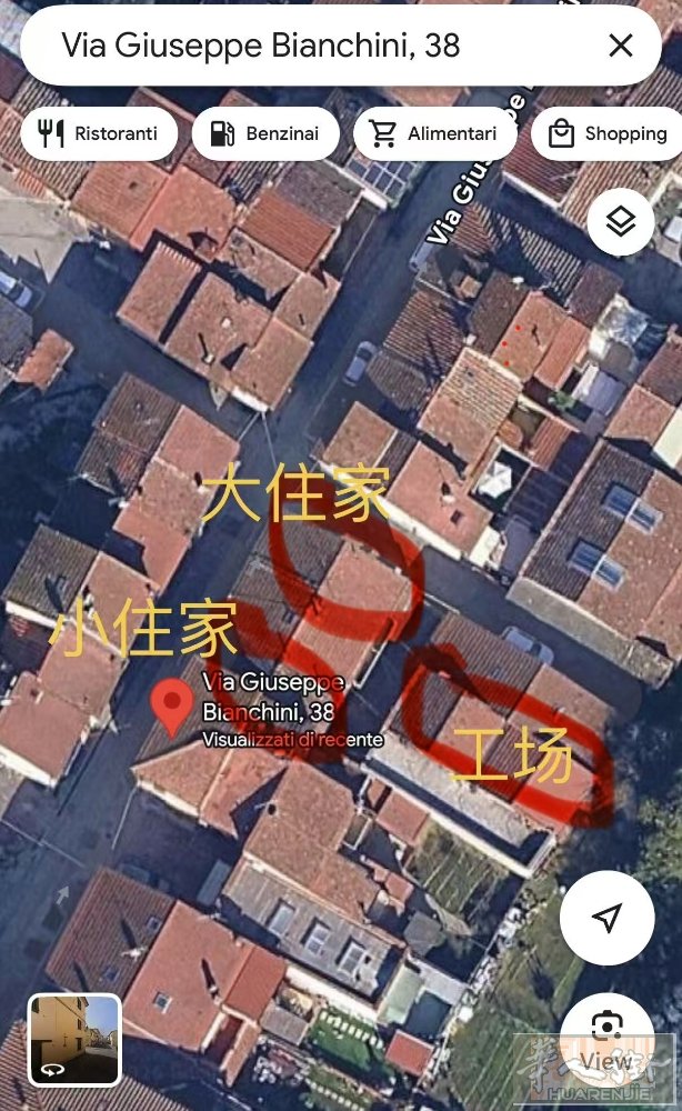 出租工场带住家普拉托 iolo 住家落地房：3大卧室，2小卧室，小厨房，客厅，洗