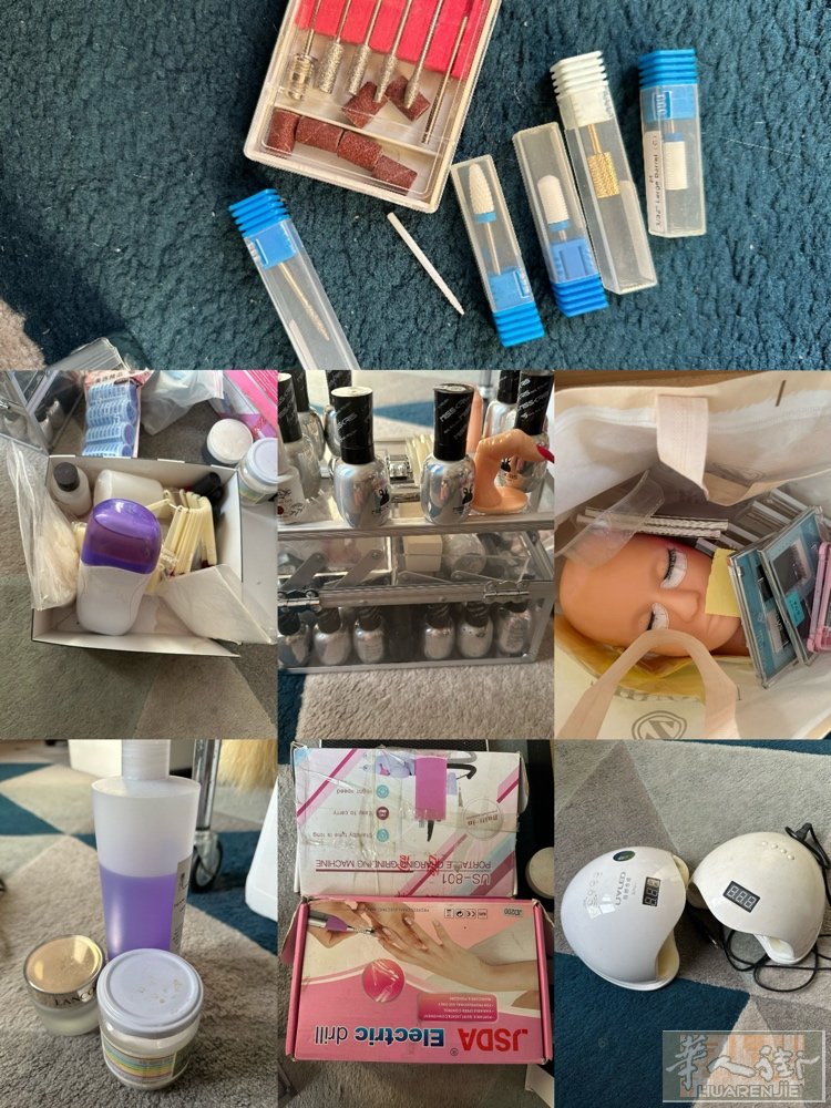 甩卖，美睫美甲用品，及厨房用品