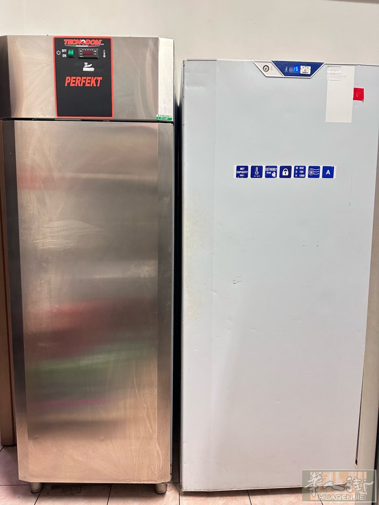 转让餐馆二手设备， 企鹅寿司冰箱、厨房冰箱、冰柜、制冰机、速冻机、收银机、平板点