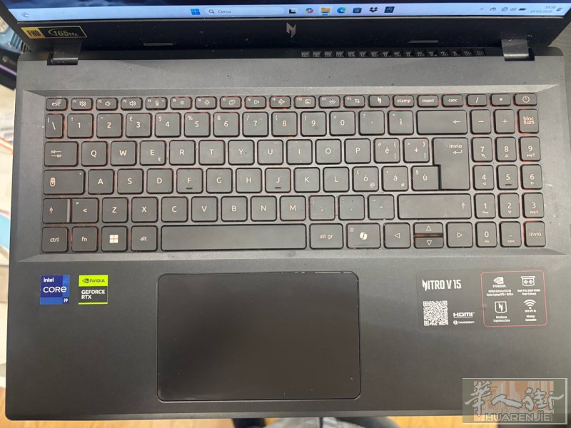 电脑acer nitro v15。32+1t。i913带 5060，1月份买的。