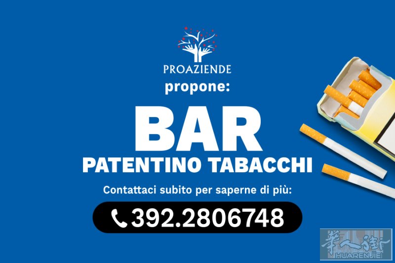 Bar tavola fredda patentino tabacchi sisal gratta vinci, provincia Piacenza