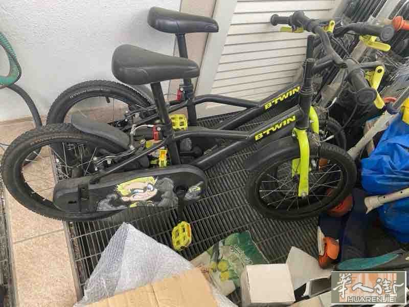 儿童自行车5-10岁可骑，8成新25¥。