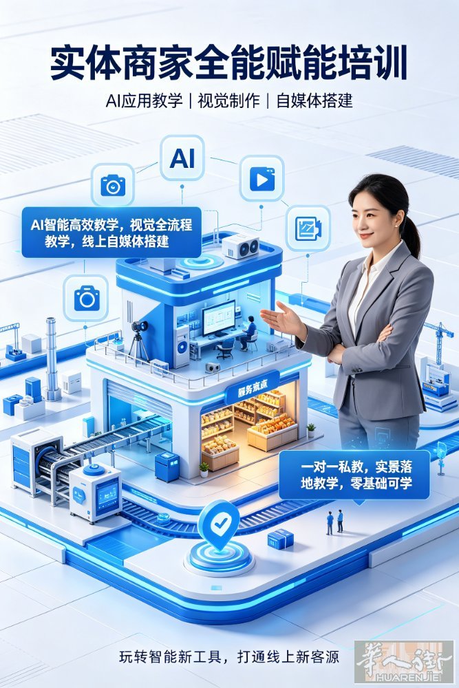 实体店铺·线下工厂专属全能运营培训 专注助力传统实体行业数字化转型 核心教学内容