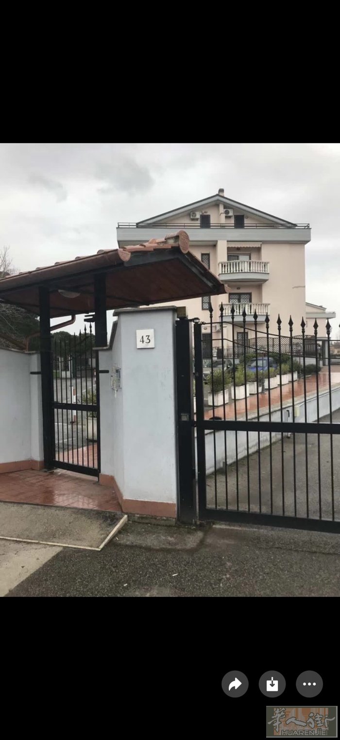 罗马出售一套住家viaorazioraimondo,43地铁anagnina终点