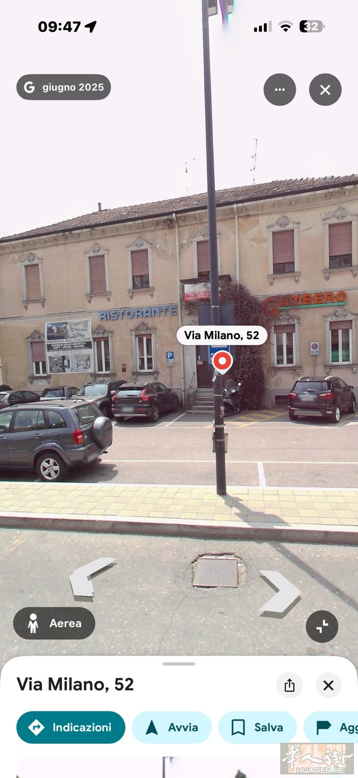 米兰边。靠近malpensa 飞机场 （viale certosa）开车过来半小