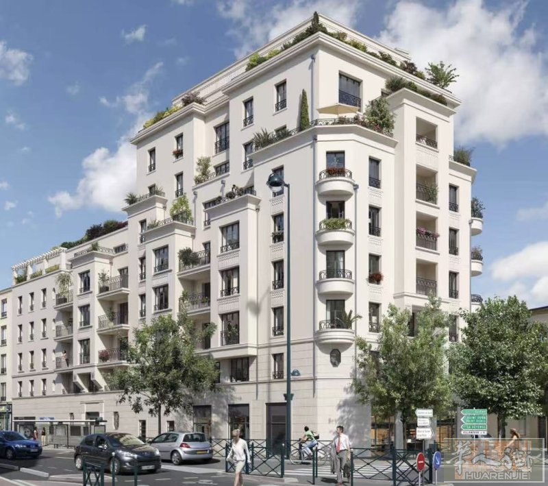 92省Asnières，紧邻地铁13号线悄悄开了一个优质新盘，24万起❗️