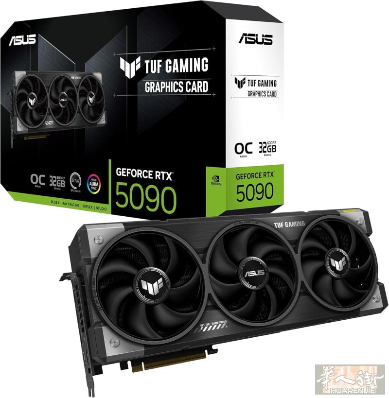 现货华硕显卡 ASUS TUF RTX5090 OC 32GB GDDR7 全新盒装