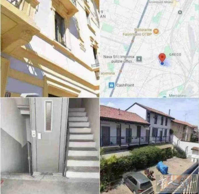 🇮🇹10欧元厅位 近Piazza Greco意大利小区，81，87直达中央火