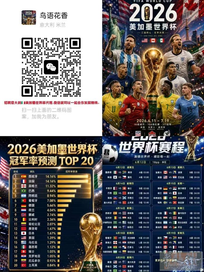 想玩美加墨世界杯的小伙伴可以加这个微信号，秒赔，靠谱 另招聘线下代理，名额多，有