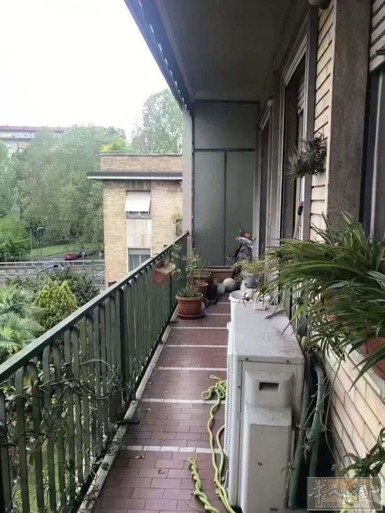 六月起租：两室一厅一厨一卫大阳台，正规合同价格：1350欧包物业水暖气押金：2个