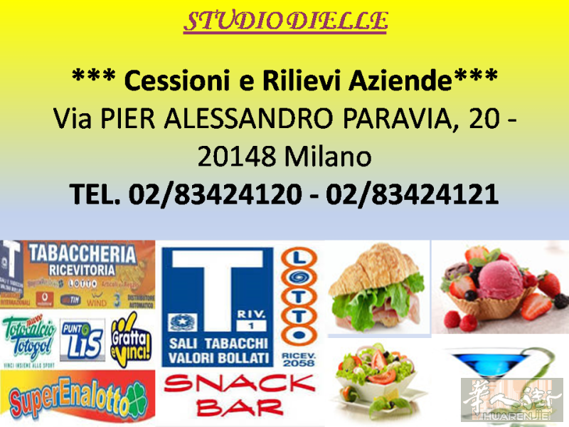 ​Rif. 20 Bar Tabacchi INCASSI MOLTO ELEVATI