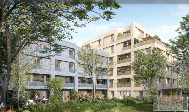 即将交付🔥TVA5.5❗️93省Aulnay-sous-Bois全新住宅🏠距离巴黎市中心约15公里🌳兼具绿色生态环境与便捷交通网络🚇奥奈苏布瓦拥有超过1