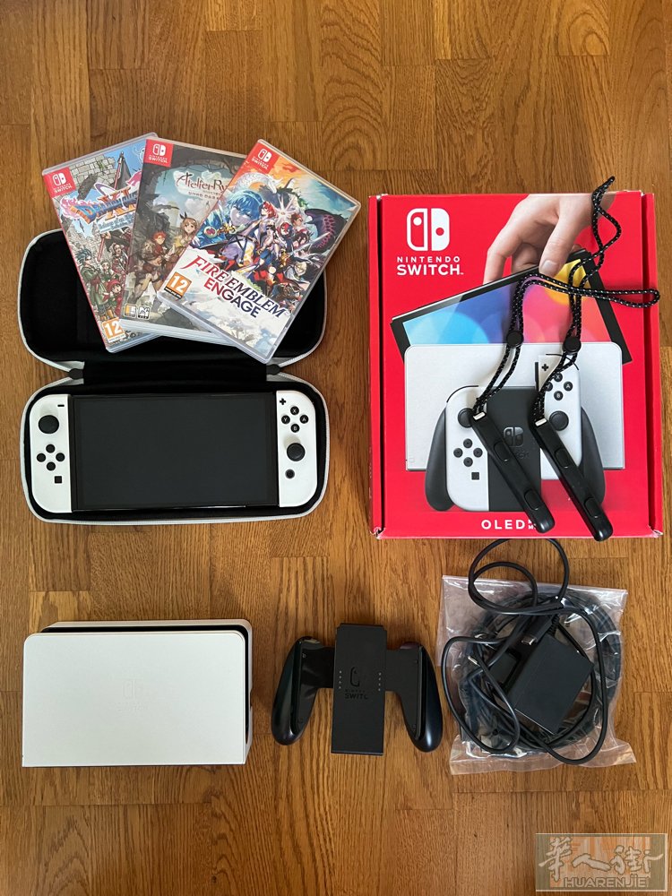 巴黎出二手Switch Oled