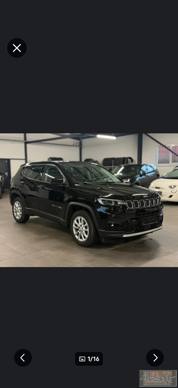 Jeep compass 汽油自动挡高配 2025年9988公里 7cv 保修2