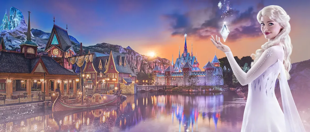 冰雪奇缘主题园区正式亮相巴黎迪士尼乐园 游客排队时间长达4小时