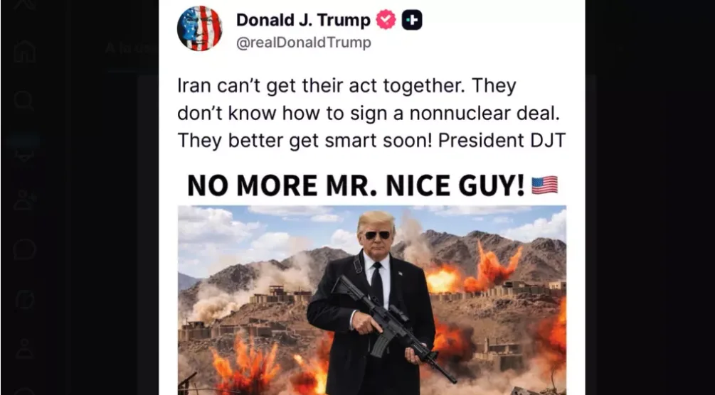 特朗普警告伊朗人“最好赶紧放聪明点！”